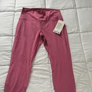 Lululemon Align Pink Leggings 25”